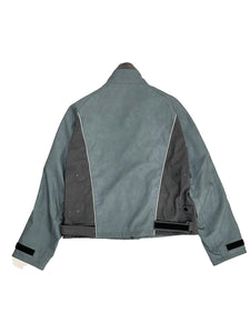 HYEIN SEO - Biker Jacket - AW25 - SLATE GREY